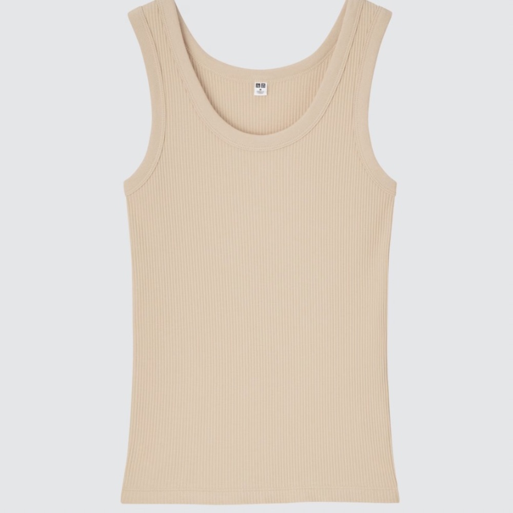 UNIQLO women Ribbed Tank Top